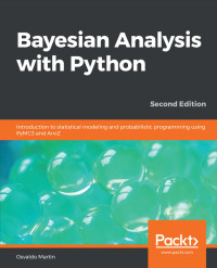 Cover image: Bayesian Analysis with Python 2nd edition 9781789341652