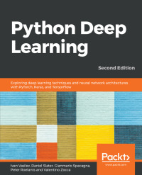 Cover image: Python Deep Learning 2nd edition 9781789348460