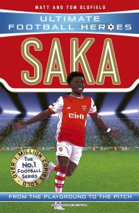 Omslagafbeelding: Saka (Ultimate Football Heroes - The No.1 football series)