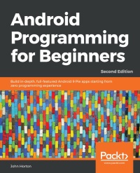 Imagen de portada: Android Programming for Beginners 2nd edition 9781789538502