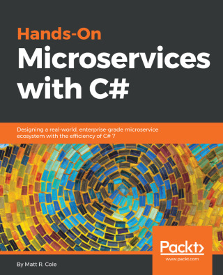 Cover image: Hands-On Microservices with C# 1st edition 9781789533682