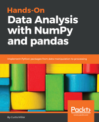 Cover image: Hands-On Data Analysis with NumPy and pandas 1st edition 9781789530797