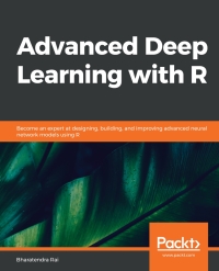 Cover image: Advanced Deep Learning with R 1st edition 9781789538779