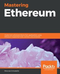 Imagen de portada: Mastering Ethereum 1st edition 9781789531374