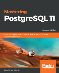 Cover image: Mastering PostgreSQL 11 2nd edition 9781789537819