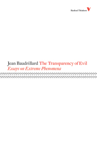 Omslagafbeelding: The Transparency of Evil 9781844673452