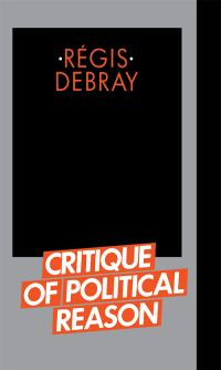 Imagen de portada: Critique of Political Reason 9780860917632
