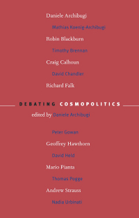 Imagen de portada: Debating Cosmopolitics 9781859844373