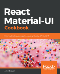 Cover image: React Material-UI Cookbook 1st edition 9781789615227