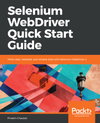 Cover image: Selenium WebDriver Quick Start Guide 1st edition 9781789612486