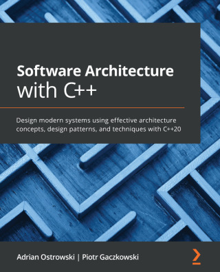 Cover image: Software Architecture with C 1st edition 9781838554590