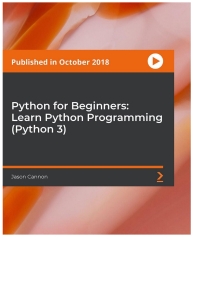 Imagen de portada: Python for Beginners: Learn Python Programming (Python 3) 1st edition 9781789617122