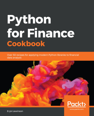 Cover image: Python for Finance Cookbook 1st edition 9781789618518
