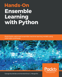 Imagen de portada: Hands-On Ensemble Learning with Python 1st edition 9781789612851