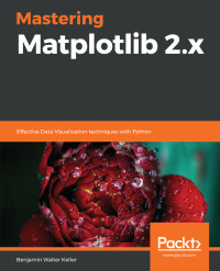 Cover image: Mastering Matplotlib 2.x 1st edition 9781789617696