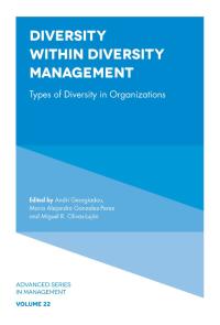 صورة الغلاف: Diversity within Diversity Management 9781789731729
