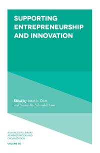 Cover image: Supporting Entrepreneurship and Innovation 9781789732061