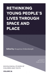 Cover image: Rethinking Young People's Lives Through Space and Place 9781789733402