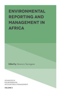 Titelbild: Environmental Reporting and Management in Africa 9781789733747