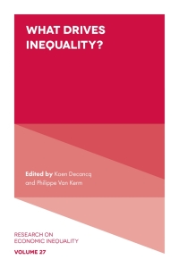 Cover image: What Drives Inequality? 9781789733785