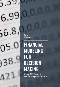 Omslagafbeelding: Financial Modeling for Decision Making 1st edition 9781789734140