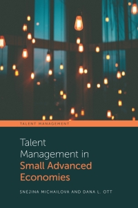 Titelbild: Talent Management in Small Advanced Economies 9781789734508