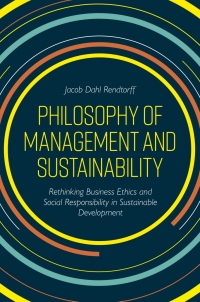 Imagen de portada: Philosophy of Management and Sustainability 9781789734560