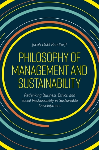 Omslagafbeelding: Philosophy of Management and Sustainability 9781789734560