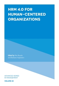 Cover image: HRM 4.0 For Human-Centered Organizations 9781789735369