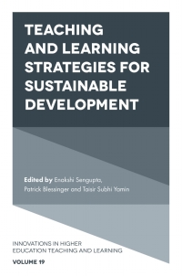 Imagen de portada: Teaching and Learning Strategies for Sustainable Development 9781789736403