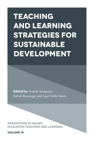 Cover image: Teaching and Learning Strategies for Sustainable Development 1st edition 9781789736403