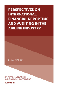 Imagen de portada: Perspectives on International Financial Reporting and Auditing in the Airline Industry 9781789737608