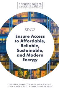 Titelbild: SDG7 - Ensure Access to Affordable, Reliable, Sustainable, and Modern Energy 9781789738025