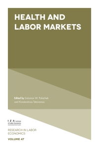 Cover image: Health and Labor Markets 9781789738629