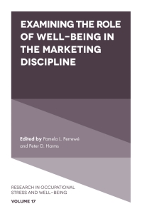 Omslagafbeelding: Examining the Role of Well-Being in the Marketing Discipline 9781789739466