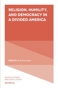 Imagen de portada: Religion, Humility, and Democracy in a Divided America 9781789739503