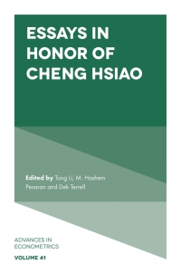 Imagen de portada: Essays in Honor of Cheng Hsiao 9781789739589