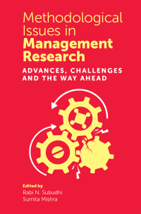 Imagen de portada: Methodological Issues in Management Research 9781789739749