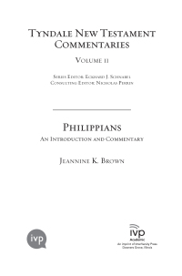 Omslagafbeelding: Philippians 1st edition 9781844744619