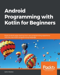 Omslagafbeelding: Android Programming with Kotlin for Beginners 1st edition 9781789615401