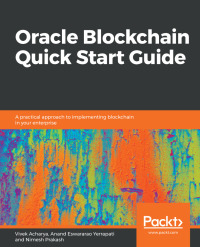 Cover image: Oracle Blockchain Quick Start Guide 1st edition 9781789804164