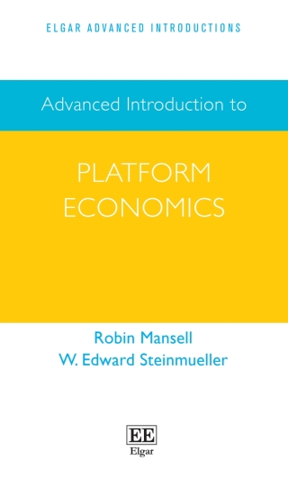 Imagen de portada: Advanced Introduction to Platform Economics 1st edition 9781789900620