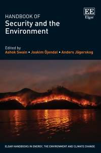 Imagen de portada: Handbook of Security and the Environment 1st edition 9781789900651