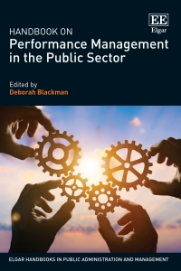 Cover image: Handbook on Performance Management in the Public Sector 1st edition 9781789901191