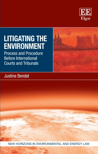 Imagen de portada: Litigating the Environment 1st edition 9781789901320