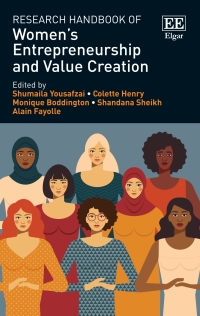 Imagen de portada: Research Handbook of Women’s Entrepreneurship and Value Creation 1st edition 9781789901368