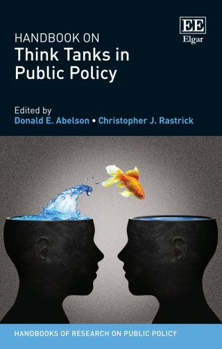 Cover image: Handbook on Think Tanks in Public Policy 1st edition 9781789901832