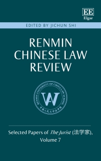 Cover image: Renmin Chinese Law Review 1st edition 9781789902075