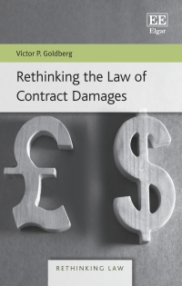 Cover image: Rethinking the Law of Contract Damages 1st edition 9781789902501