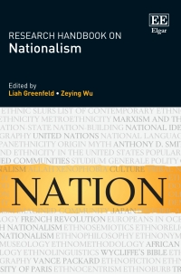 Imagen de portada: Research Handbook on Nationalism 1st edition 9781789903430